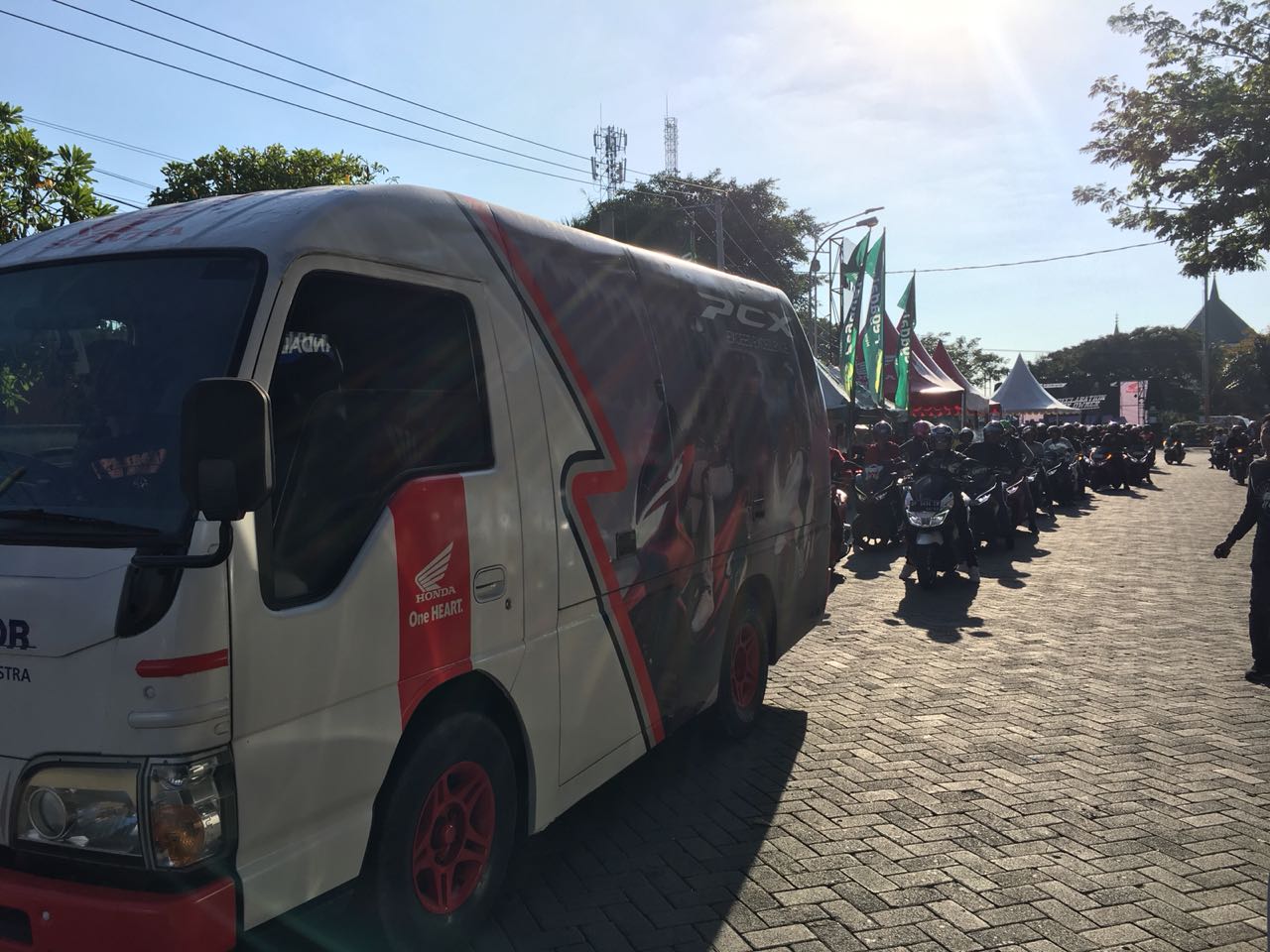 Photo Komunitas PCX di Sidrap